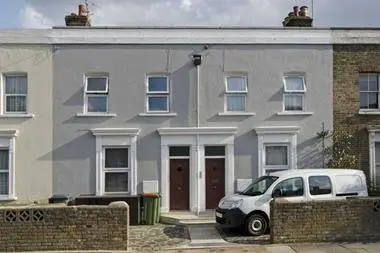 One bedroom at Manbey Grove, London, 1EX